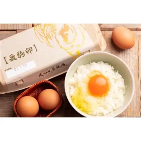 大久保養鶏場の飛駒卵　30個(10個入り×3パック)_卵・乳製品 卵  たまご タマゴ 玉子_【配送不可地域：離島】【1485699】