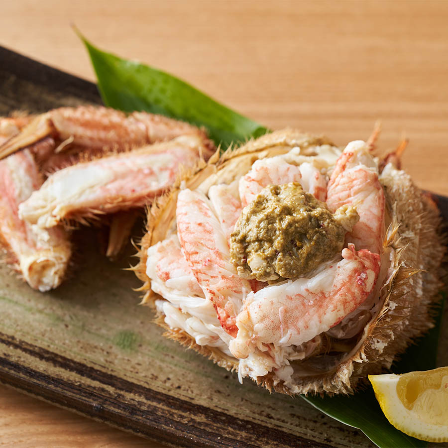 ＜加藤水産＞ボイル毛蟹（北海道）800ｇ×1尾