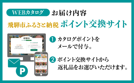 後からゆっくり返礼品を選べる♪25万円 WEBカタログポイント 飛騨市のふるさと納税オンラインカタログ　 飛騨牛 日本酒 ラーメン 乳製品 米 野菜 定期便 など約1900種類以上 | 牛肉 肉 米 
