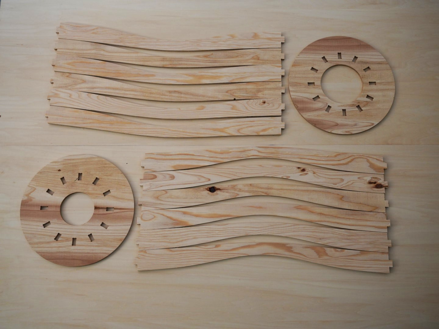 木製灰皿スタンド 木鼓（もっこ）　【2111】