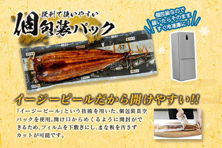 ＜ご家庭用＞うなぎ 鰻楽 国産 蒲焼 5尾 計650g以上（130g×5尾）おすすめ 冷凍 簡単調理 個包装 鰻 魚介【D144】