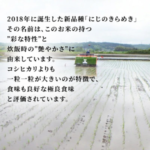 ＼最短3営業日以内出荷／ にじのきらめき 精米 5kg 令和7年産 精米 米 コメ こめ 単一米 限定 国産 美味しい お米 おこめ おコメ 茨城県 (AX021)