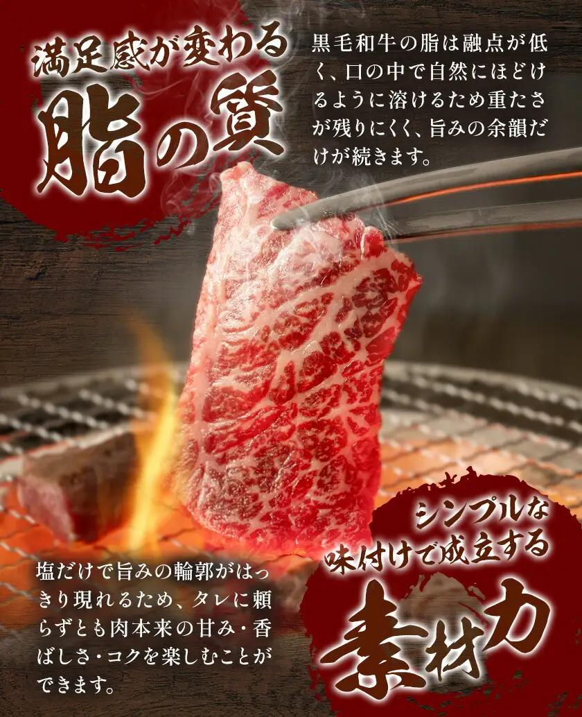 黒毛和牛焼肉セット 上カルビ 赤身 計640g 福永畜産
