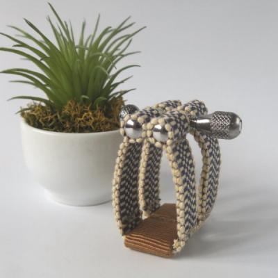 ふるさと納税 小牧市 リガチャ【SANADA】 アルトサックス用(エボナイトサイズ)(1市松+茶)[195S14-01]