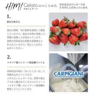 【Himi Gelato】定番ジェラート6個チョコレート　ジェラート
