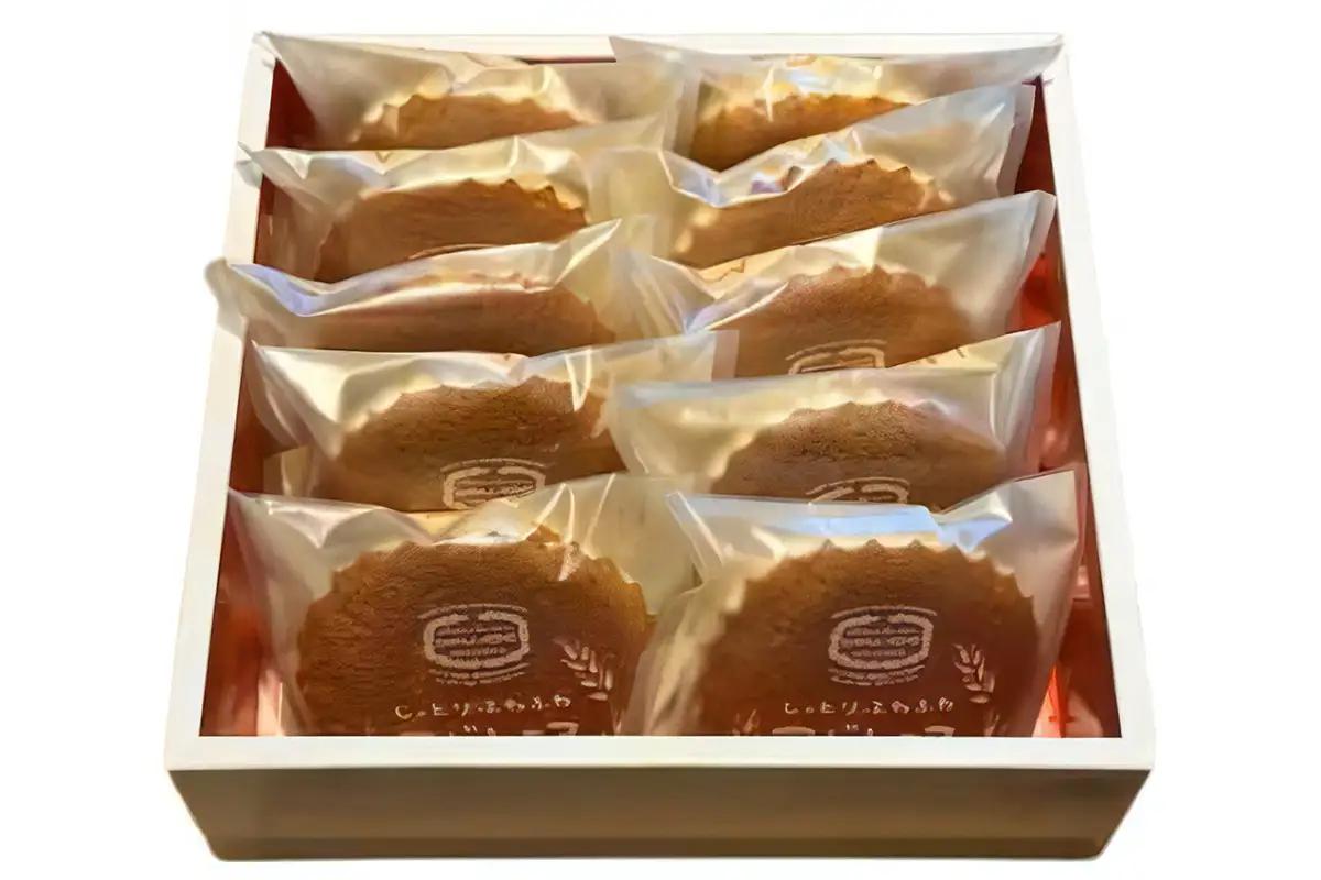 しっとりふわふわマドレーヌ 10個入り 当店人気の焼き菓子です！ [0629]