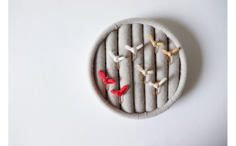 水引musubi耳飾り パール イヤリング ［52211038］