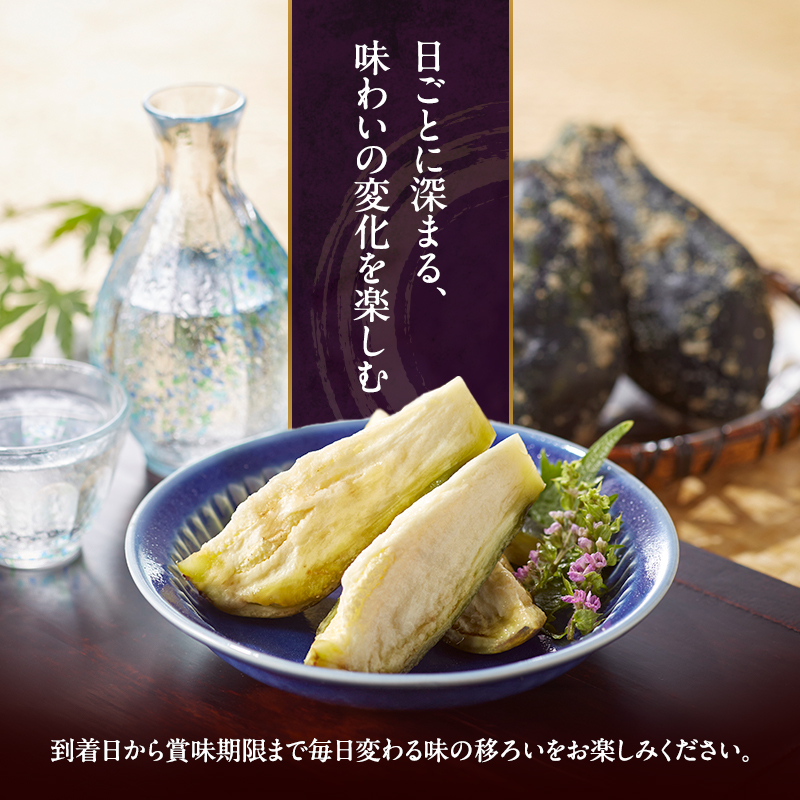【定期便6回】水なすぬか漬3個入と水なす3個入セット [ 野