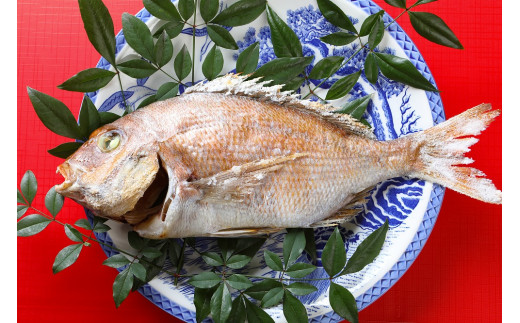 
天然真鯛の塩焼き　１尾　～お祝い・お食い初め等におすすめ～
