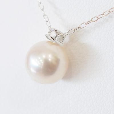 ふるさと納税 天草市 真珠 ネックレス 8-8.5mm ホワイトピンク 6月 ムーンストーン K18WG_S101-518 |  | 01