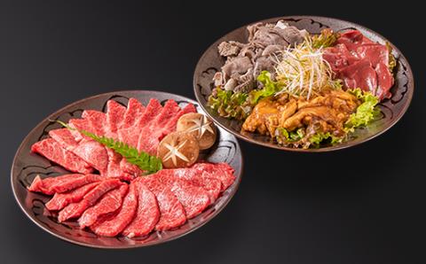 宮崎和牛「齋藤牛」焼肉＆ホルモン　ファミリーセット900g＜1.8-10＞