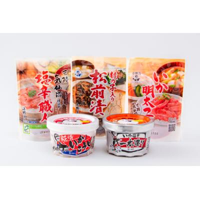 ふるさと納税 気仙沼市 小野万 塩辛 珍味 5品セット [小野万 宮城県 気仙沼市 20564641] |  | 03
