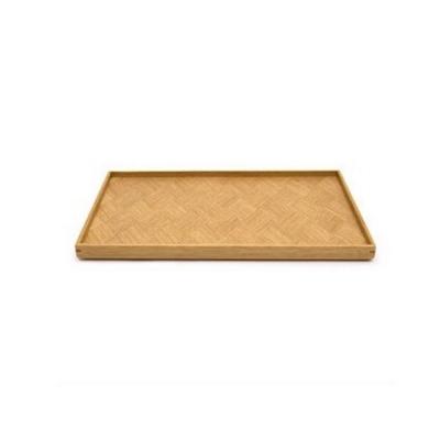 ふるさと納税 徳島市 Rectangle RaysTray　ナラ〜Japanese oak〜【DR008】