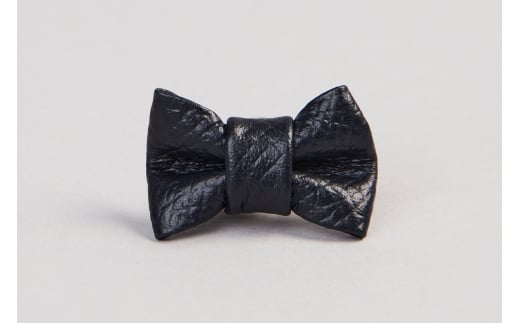 レザーブートニー(ピンブローチ) ネイビー【1232-1-ECF】｜革製品 レザー 国産 [1085]