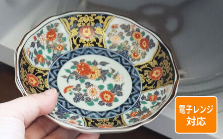 【波佐見焼】染錦金彩紋 取皿 5枚セット【西日本陶器】[AC287]