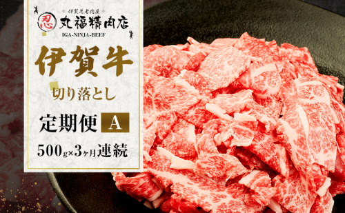 伊賀牛 定期便 3ヶ月 霜降り 三重県 名張市 丸福精肉店 和牛 国産牛 お取り寄せ ギフト 贈り物 高級 産直 毎月 牛肉 黒毛和牛 グルメ 食通 肉好き 毎月届く 贅沢 A5 A4 産地直送