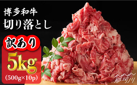 【訳あり】博多和牛 切り落とし 5kg（500g×10p）＜株式会社MEAT PLUS＞那珂川市 牛肉 切り落とし[GBW054]