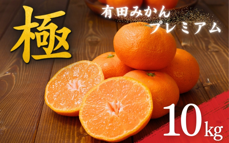 
            ＼光センサー選別／極 有田みかんプレミアム 10kg【光センサー 高糖度選別品】2S～Lサイズ有機質肥料100% ※2025年11月下旬頃～2025年12月下旬頃に順次発送予定 ※北海道・沖縄・離島への配送不可 【nuk156C】
          