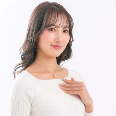 ふるさと納税 神戸市 【星涼し】ゴールデンパール(南洋真珠) ダイヤモンド PT900 プラチナ ペンダントトップ |  | 02