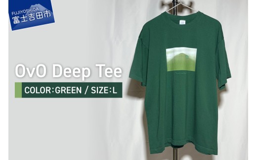 OvO Deep Tee　GREEN　Lサイズ