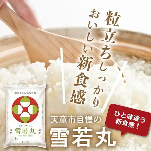 【10月下旬発送】令和8年産 雪若丸 15kg 米 精米 山形