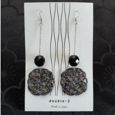 ふるさと納税 野々市市 【金沢水引】NICO　ピアス　ブラック |  | 02