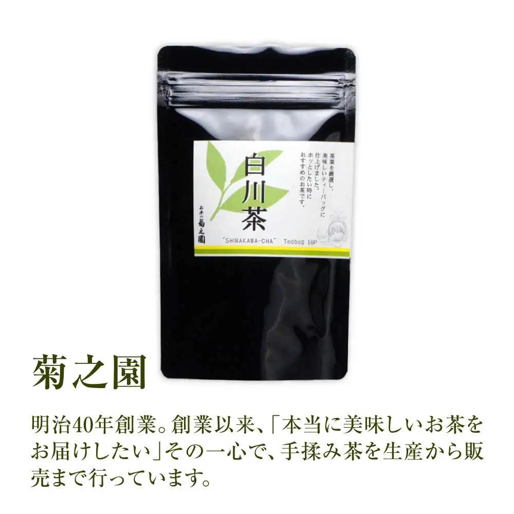 【3回定期便】煎茶 ティーバッグ 5袋 / 菊之園[AWAG005]煎茶