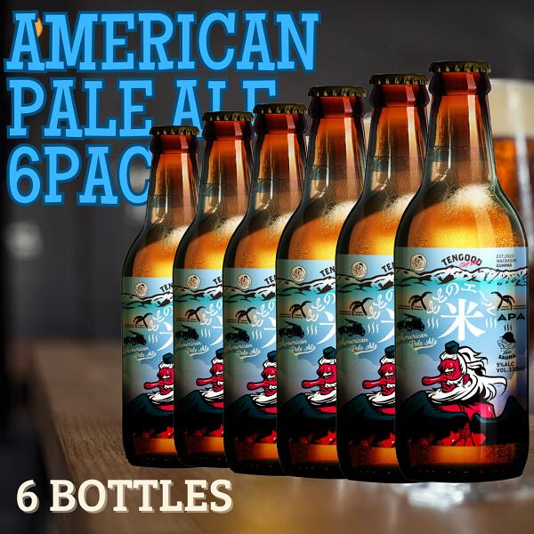 【ふるさと納税】ととのエール（米） 6本セット｜クラフトビール ビール すっきり アメリカンペールエール さわやか 軽やか 清涼感 ホップ 柑橘系 リフレッシュ 整う 群馬県 前橋市