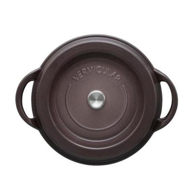ふるさと納税 名古屋市 バーミキュラ オーブンポットラウンド26cm 　SUKIYAKI(パールブラウン) |  | 01