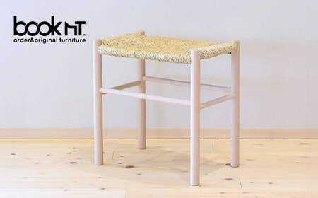 【受注生産】 い草スツール（大）【bookMt.】 家具 インテリア 椅子 スツール[HBW009]