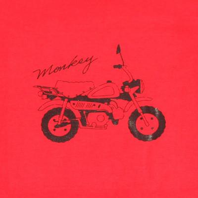 ふるさと納税 日出町 Monkey Tシャツ (キッズ)【130サイズ　レッド】 |  | 02