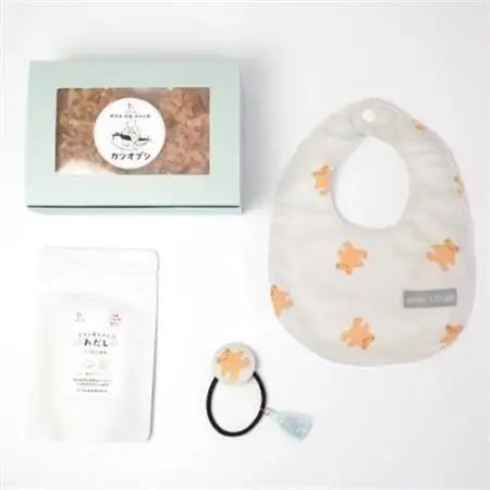はじめてのおだしギフト Baby＆Mom くま A3-245_調味料 だし  ダシ  雑貨・日用品 ベビー用品    魚介・海産物   _【配送不可地域：離島】【1166448】