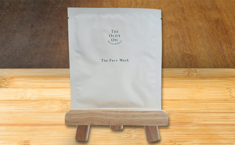 ご褒美 フェイスマスク 1枚(27ml) 小豆島産オリーブ果実から搾油した美容オリーブオイル配合 美容 マスク