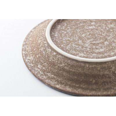 ふるさと納税 瑞浪市 【美濃焼】チグ 15cm小皿 茶/箱入り4枚セット 78193495 |  | 03