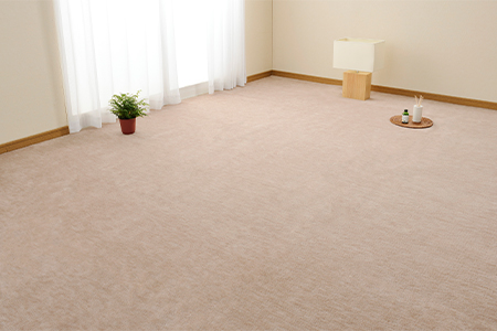 日本製 カーペット 長方形 6帖 約261×352cm ベージュ 1枚 600017560型 [1111]  |  カーペット ラグ