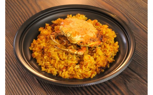 
                  【冬季限定】まるごと1杯使用！香箱カニのパエリア１人前×２皿　カニ 蟹 香箱カニ うちこ そとこ 本格派 レストランの味 トラモント 食品 加工食品 冷凍 レトルト パエリア　石川 金沢 北陸 復興支援 復興応援
                