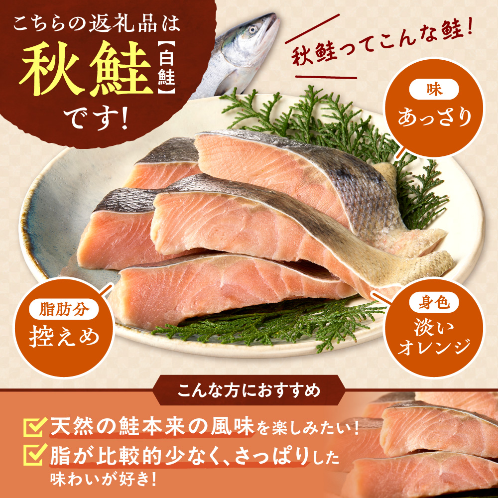 【訳あり】北海道斜里町産 骨取り無塩 天然ダイスサーモン 1kg【無添加】【配送不可地域：離島・沖縄県】_ss01-007