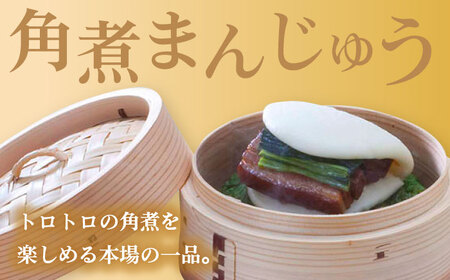 【12回定期便】具材付き！長崎ちゃんぽん・皿うどん揚麺・角煮まんじゅう詰合せ 大村市 みろく屋[ACBK011]