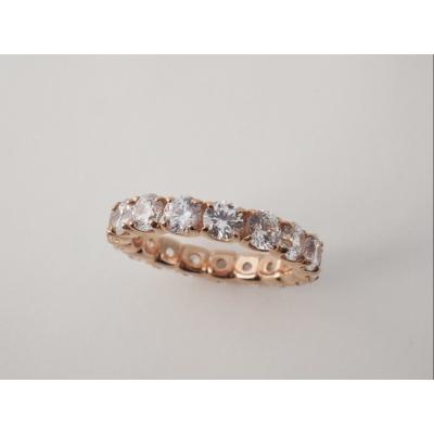 ふるさと納税 甲府市 K18PG 3.00ctUPフルエタニティダイヤモンドリング9977 |  | 01