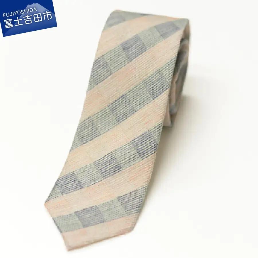 ＨＡＤＡＣＨＵ　紗織りシルクリネンネクタイ（NTL-543） ネクタイ 高級 ファッション プレゼント シルクリネン
