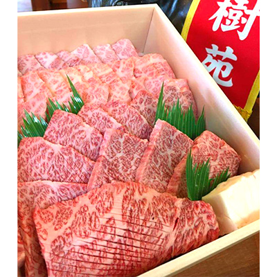 黒毛和牛　上焼肉セット（タレ付き）　1kg/// 高品質 人気 とろける 柔らかい 濃厚 焼肉 詰め合わせ ギフト 贈答 奈良県 広陵町