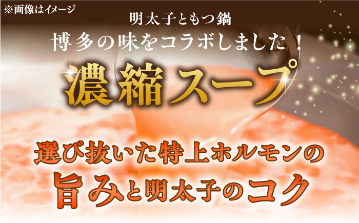 【ランキング1位受賞！】 博多 明太 もつ鍋 セット 3-4人前《築上町》【株式会社MEAT PLUS】 [ABBP003] 10000円 1万円 10000円 1万円