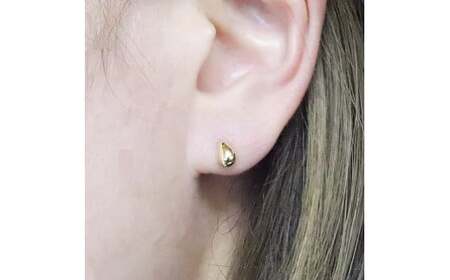 K１８　　しずく　大　ピアス