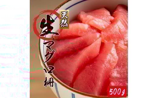 那智勝浦直送！天然生まぐろ 柵 約500g 【入金確認後、3週間以内に発送いたします】【UT101】
