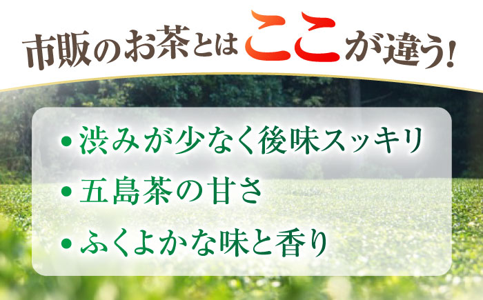 【当店オススメ商品】厳選五島茶セット 五島市/五島七岳ファーム [PAU007]