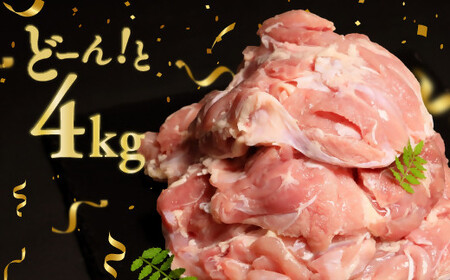D-63 特別飼育 豊後どり もも肉・むね肉セット 各2kg