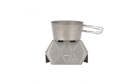 [ベルモント]チタン テトラストーブ 風防兼五徳 ストーブ 焚き火台 焚火台 アウトドア キャンプ 防災 防災グッズ 防災用品 【011S291】