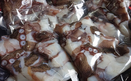 0C3-171 船上活締め！！生真ダコ ぶつ切り（200g×5P）