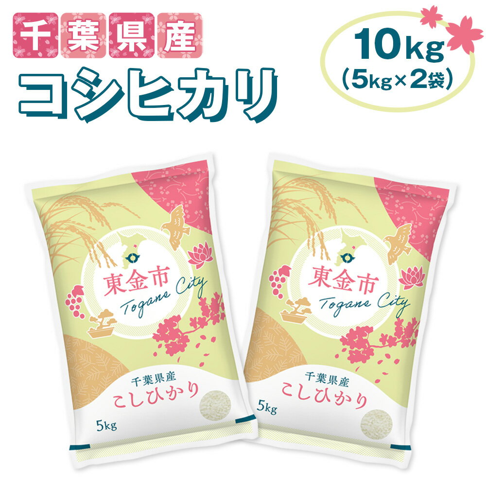 【ふるさと納税】No.231 【令和7年産】千葉県産コシヒカリ10kg（5kg×2袋） ／ 精米 お米 米 香り 粘り 甘味 こしひかり 送料無料 千葉県