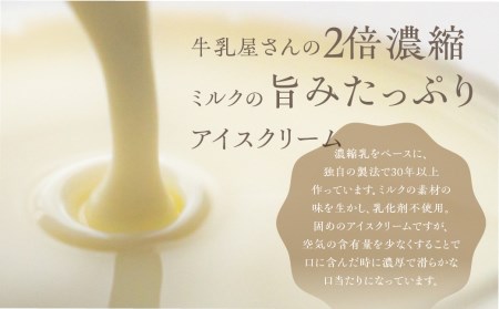 【牧成舎】ミルクの旨みたっぷり アイスクリーム 4種12個｜アイス
